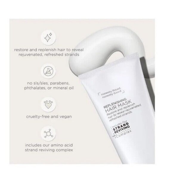 Root to End Replenishing Hair Mask- Strand Reviving Complex 8 oz - Picture 1 of 4